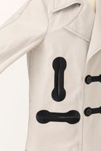 画像をギャラリービューアに読み込む, LINEN BEIGE SHORT P COAT
