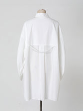 画像をギャラリービューアに読み込む, Swing sleeve shirts White
