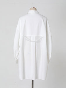Swing sleeve shirts White