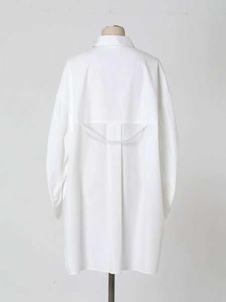 Swing sleeve shirts White