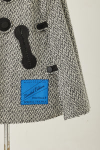 Poncho Gray Herringbone