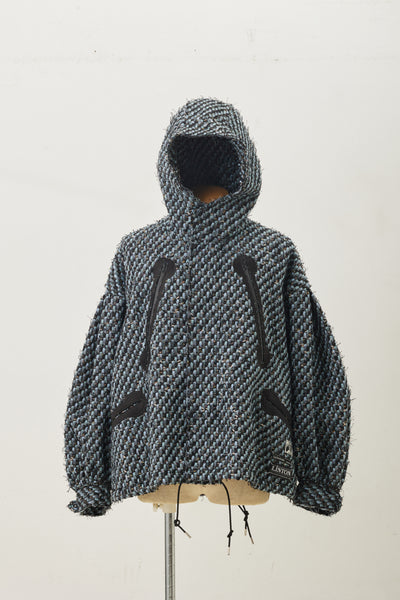 Wool Mods coat Linton Tweed