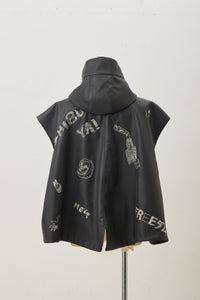 SHIBUYA Ultra Suede Anorak Black