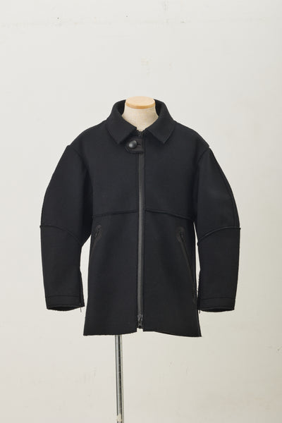 Single Riders Coat Black