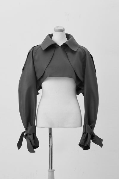 Micro Trench Dark Black