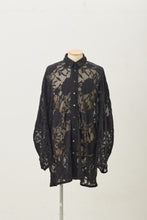 画像をギャラリービューアに読み込む, Lace Shirts Black
