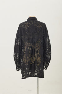 Lace Shirts Black