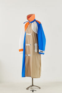 NYLON TRENCH COAT CRAZY ORANGE