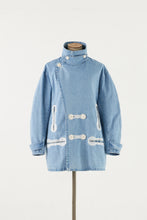 画像をギャラリービューアに読み込む, DENIM SHORT P COAT BLEACH
