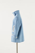 画像をギャラリービューアに読み込む, DENIM SHORT P COAT BLEACH
