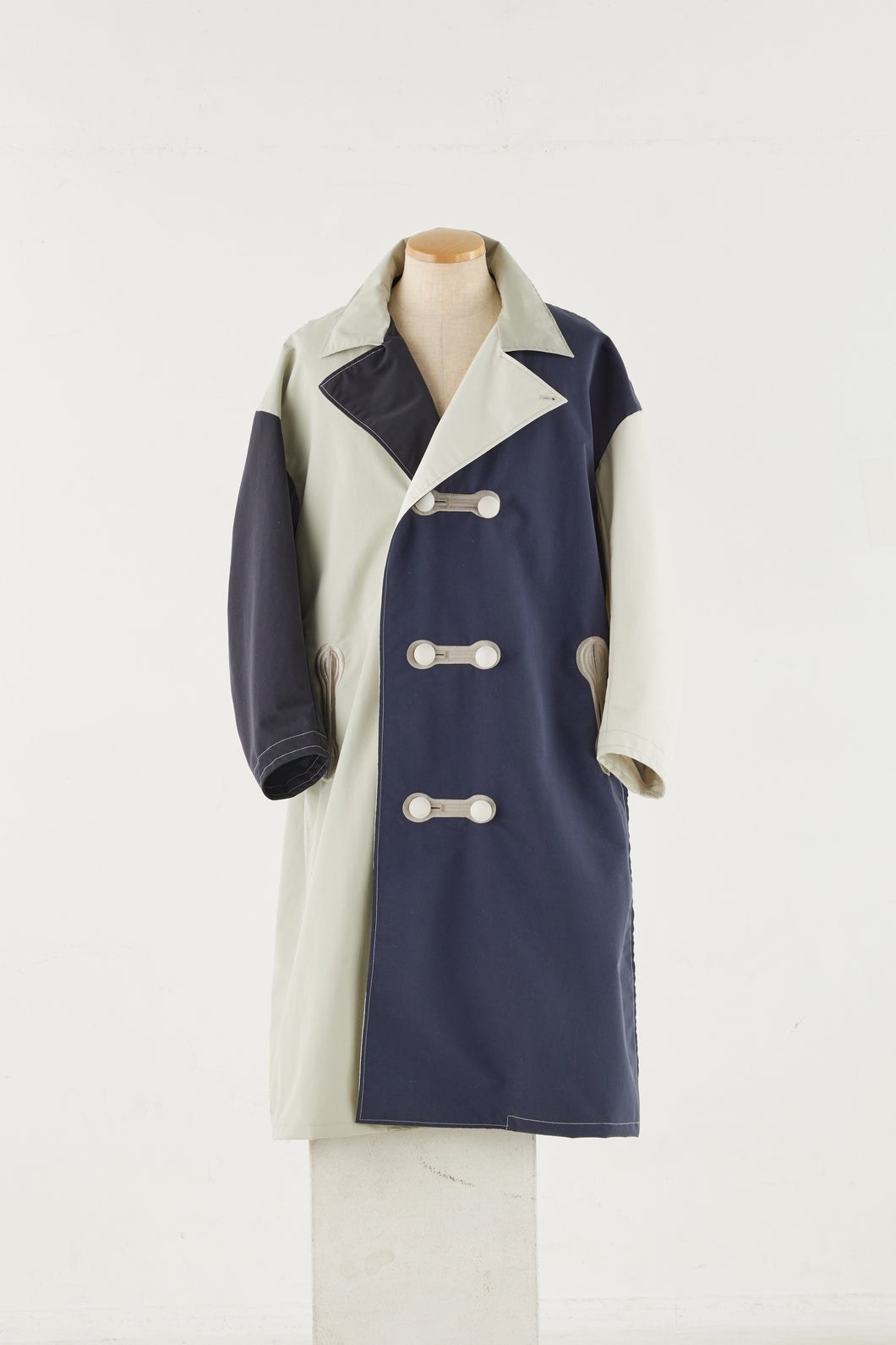 THREE LAYER LONG P COAT Monotone