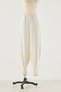 Drape Bontan Pants White