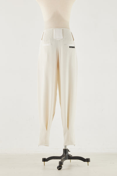 Drape Bontan Pants White