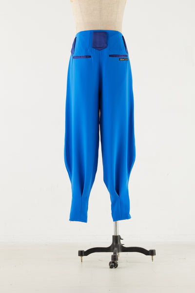Drape Bontan Pants BLUE