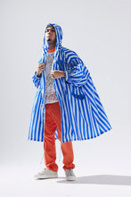 画像をギャラリービューアに読み込む, NYLON MODS COAT BLUE STRIPE
