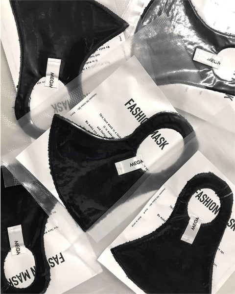FASHION MASK BLACK - MEGMIURA