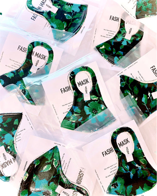 FASHION MASK BLUE SAZANKA - MEGMIURA