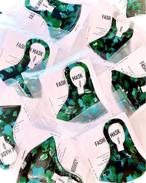 FASHION MASK BLUE SAZANKA - MEGMIURA
