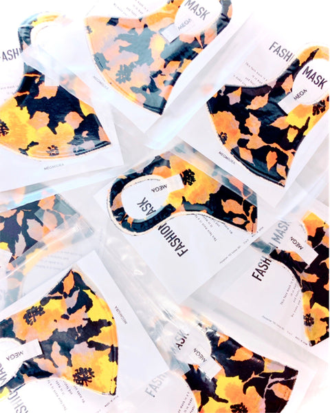 FASHION MASK YELLOW SAZANKA - MEGMIURA